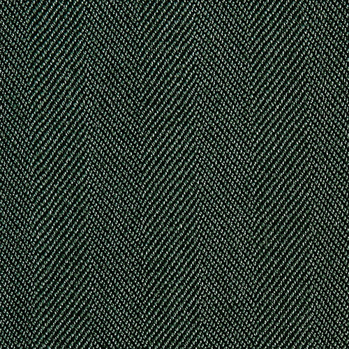 Forest Green Herringbone Fabric Close Up
