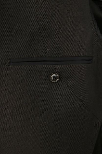 Custom dark green blazer with premium fabric and perfect fit