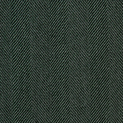 Forest Green Herringbone Fabric Close Up